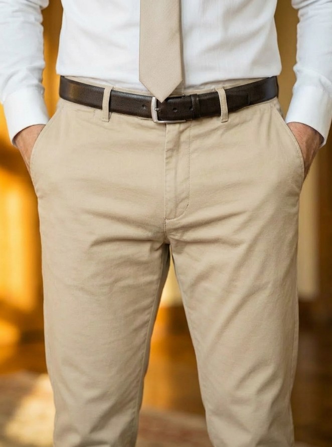 Biege Chinos