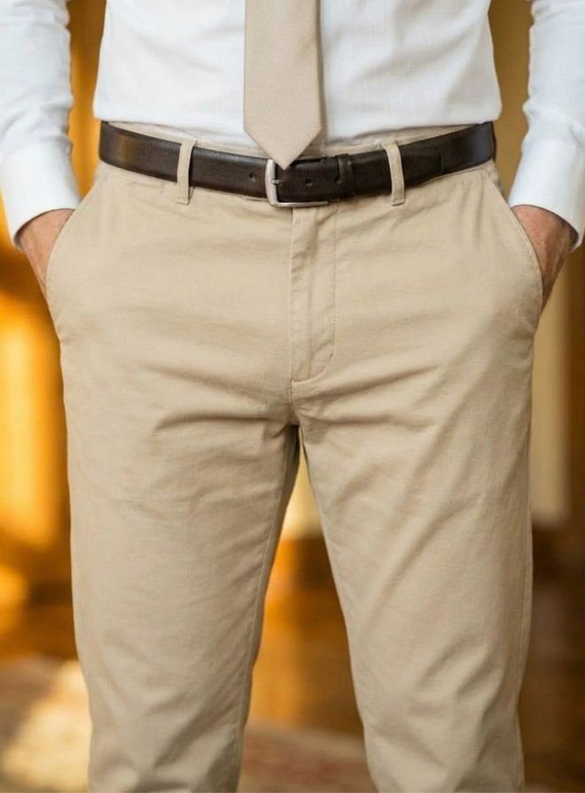 Biege Chinos